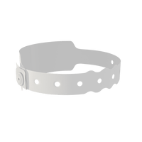 Thumbnail for A Soft Comfort Wide Face Snapped Solid Pantone Green wristband