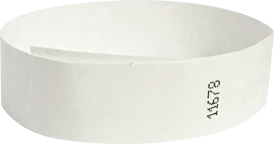 Tyvek Solid Colour Wristbands