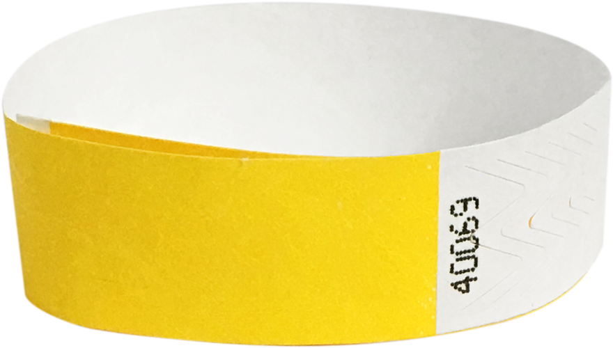 Tyvek Solid Colour Wristbands