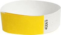 Thumbnail for Tyvek Solid Colour Wristbands